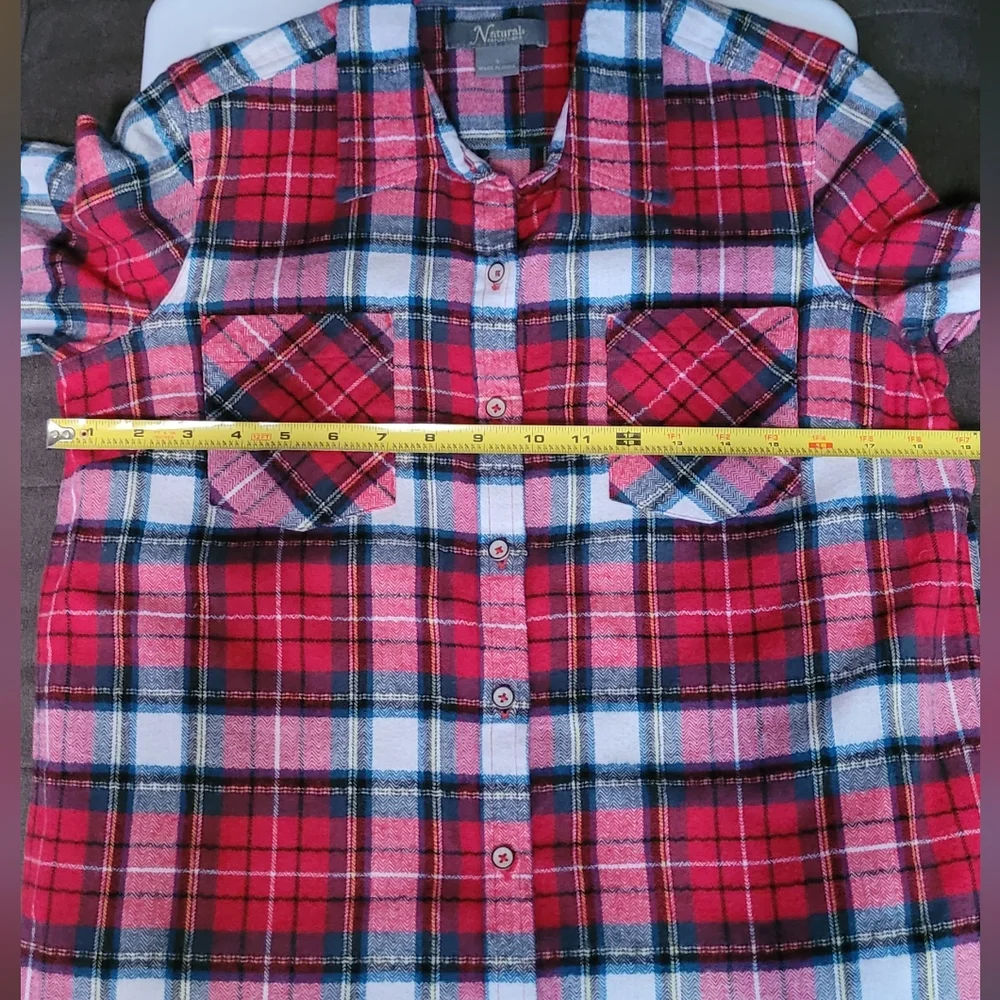 Natural Reflections Plaid Size Small-Excellent Condition - Picture 4 of 8